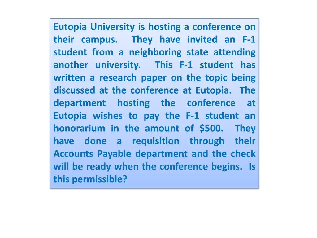 eutopia university is hosting a conference