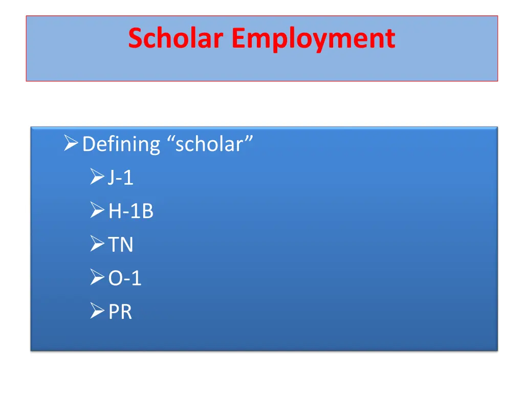 scholar employment