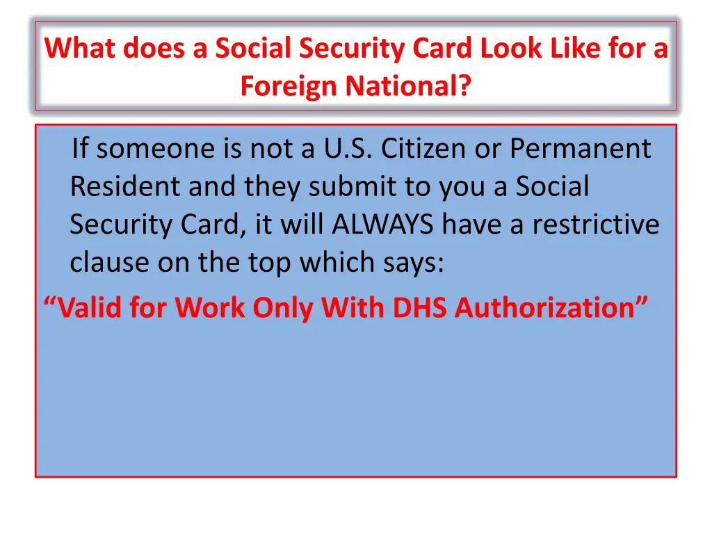what does a social security card look like