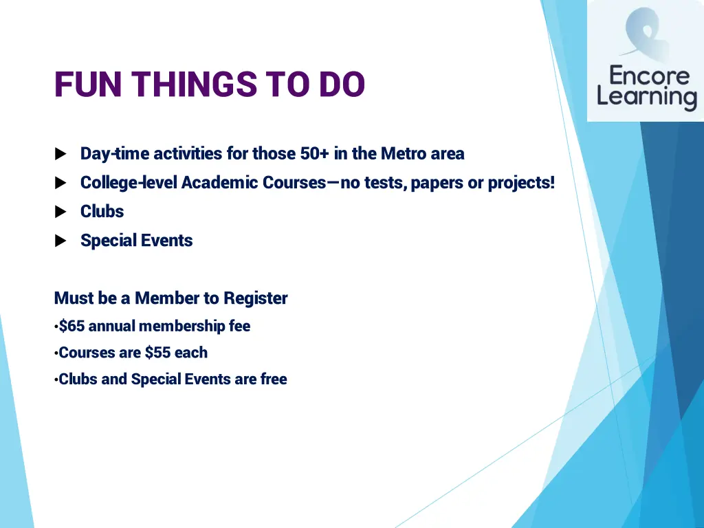 fun things to do