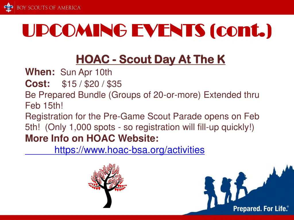 upcoming events cont upcoming events cont 1