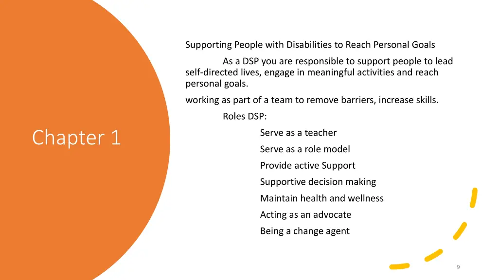 supporting people with disabilities to reach