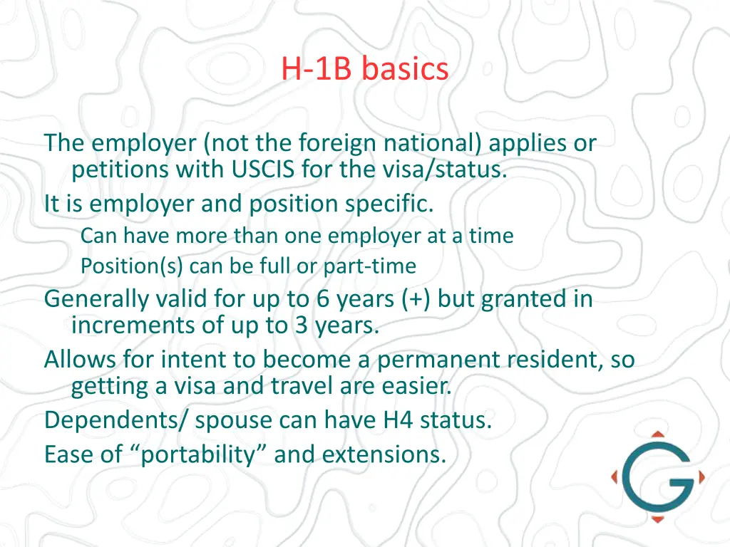 h 1b basics
