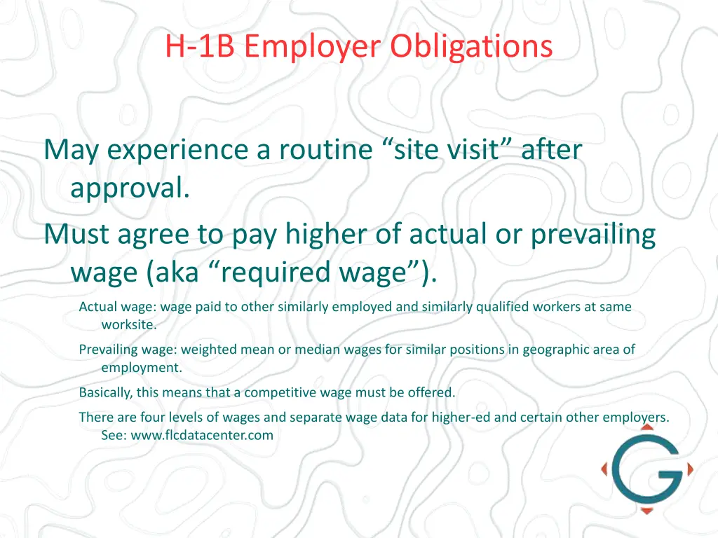 h 1b employer obligations