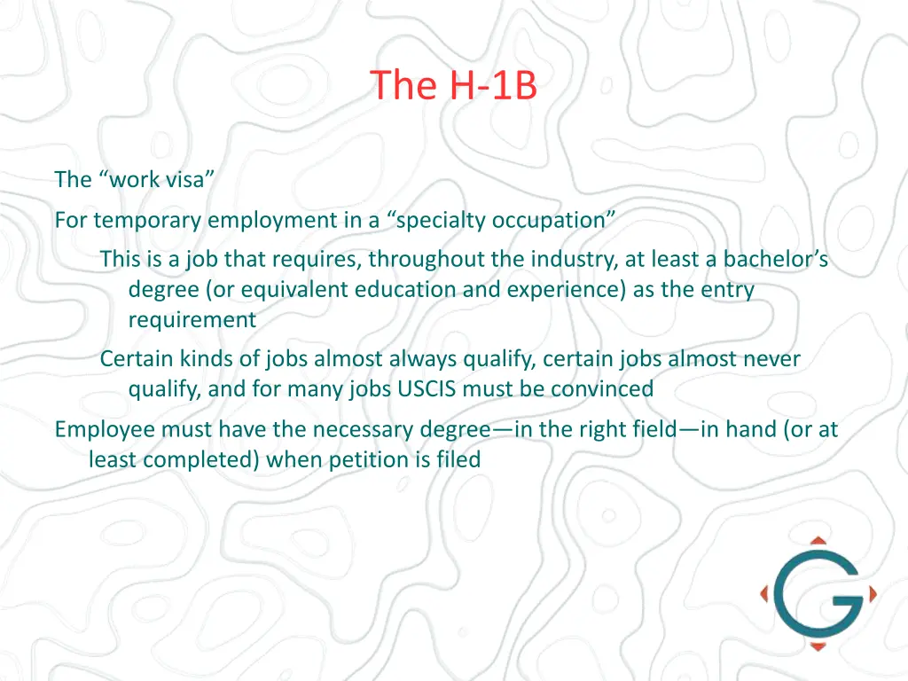 the h 1b