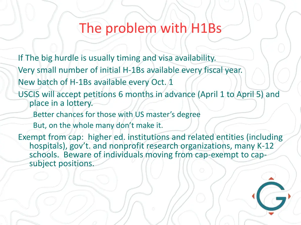the problem with h1bs