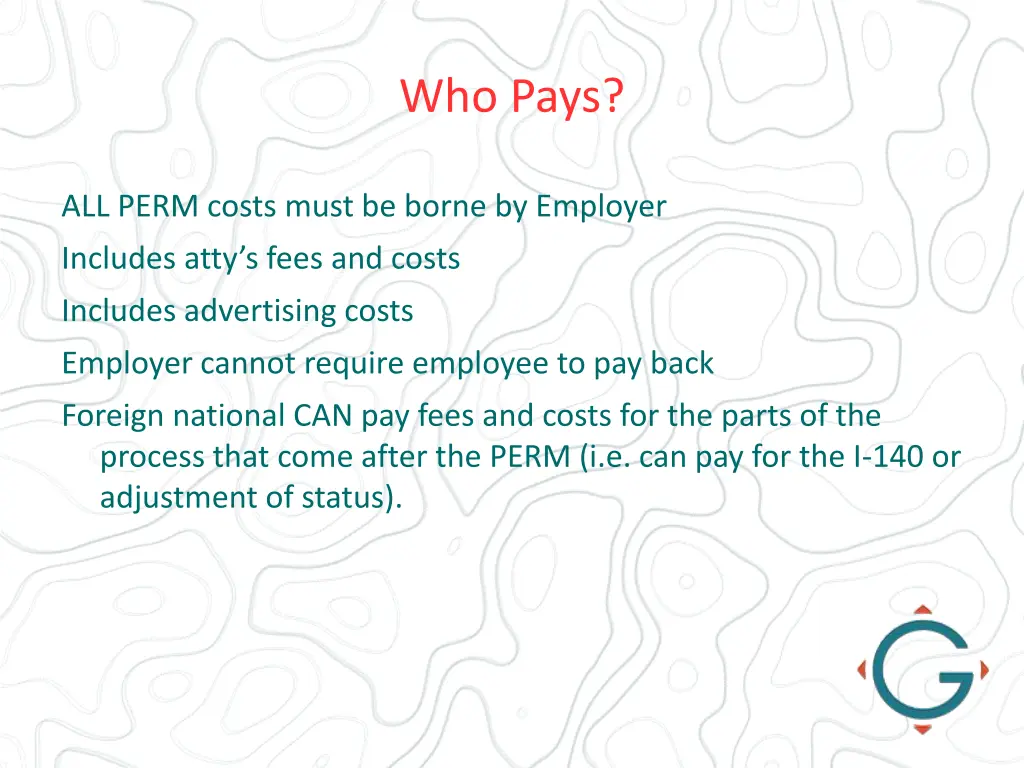 who pays