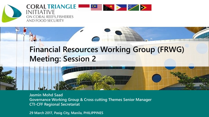 financial resources working group frwg meeting
