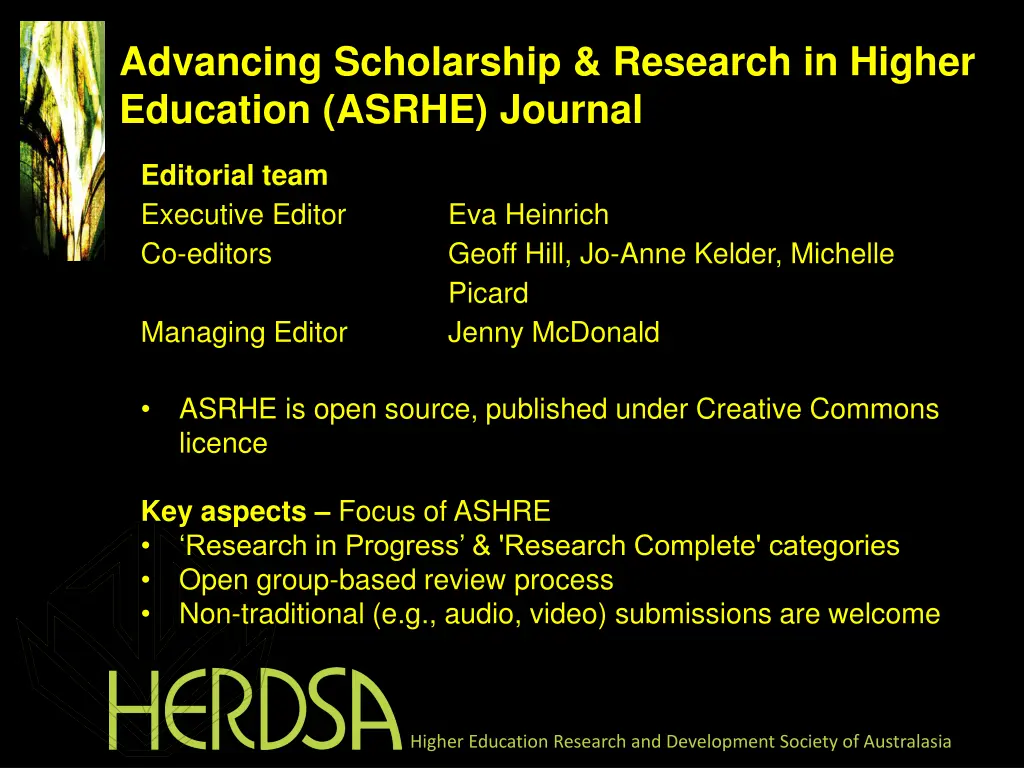 advancing scholarship research in higher