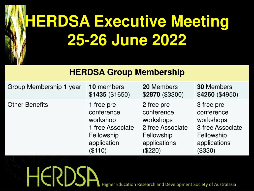 herdsa executive meeting 25 26 june 2022 1