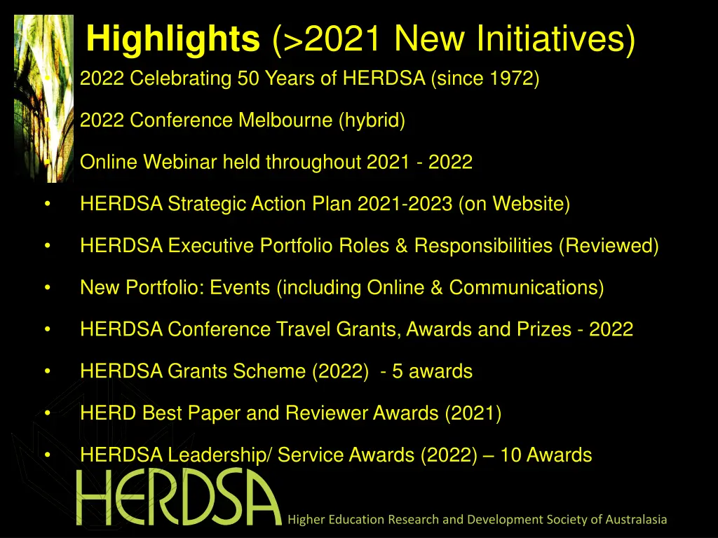 highlights 2021 new initiatives