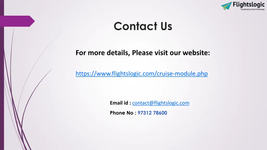 contact us