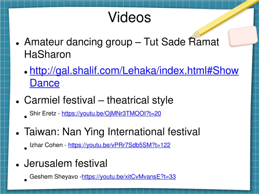 videos