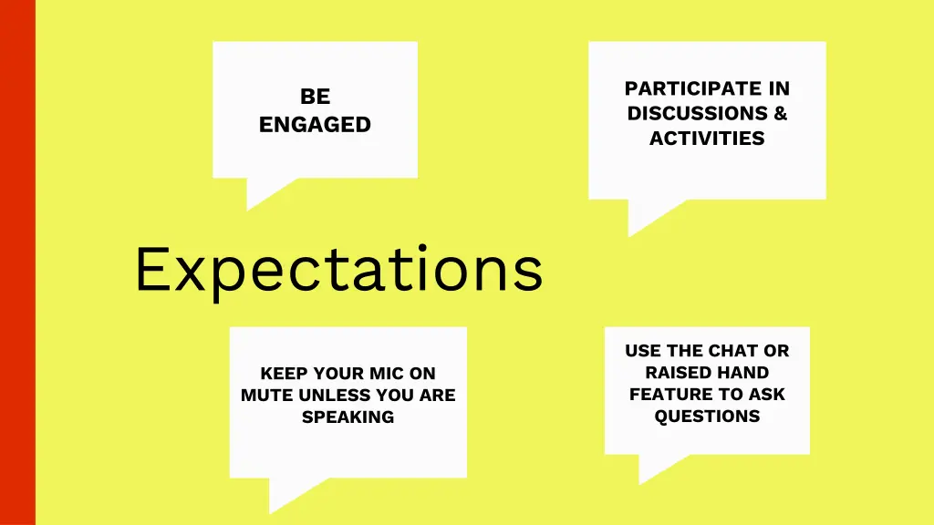 participate in discussions activities