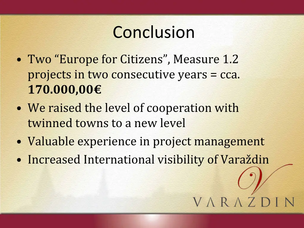 conclusion