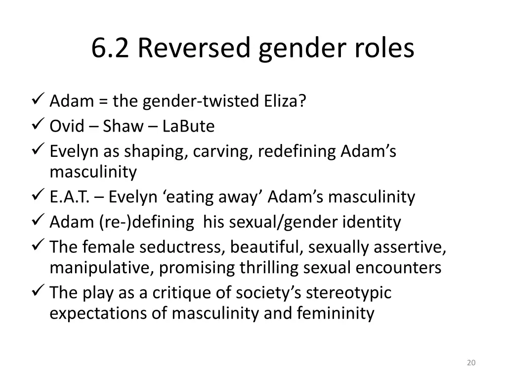 6 2 reversed gender roles