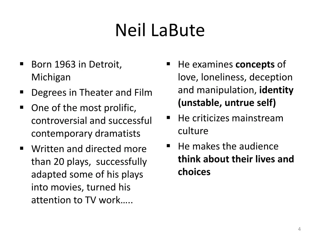 neil labute