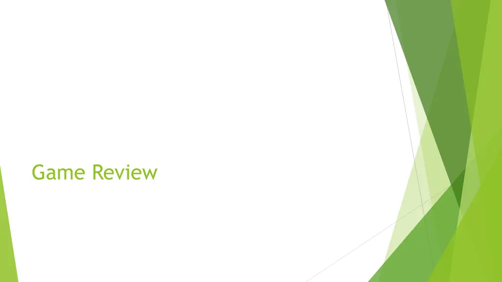 game review