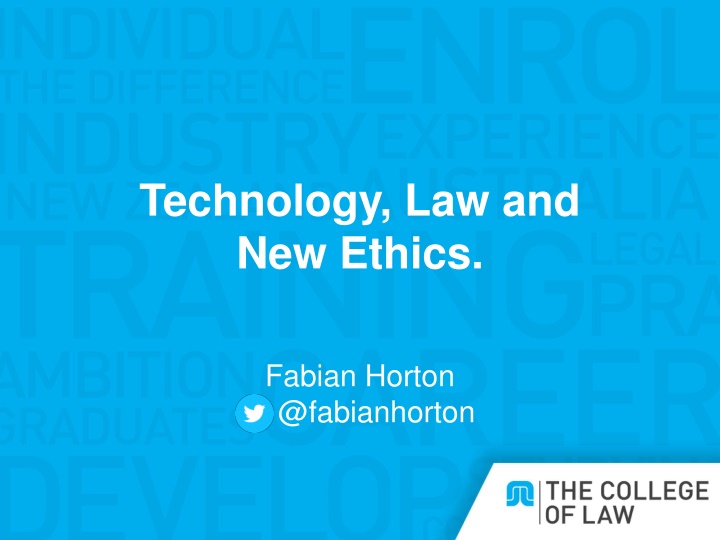 technology law and new ethics