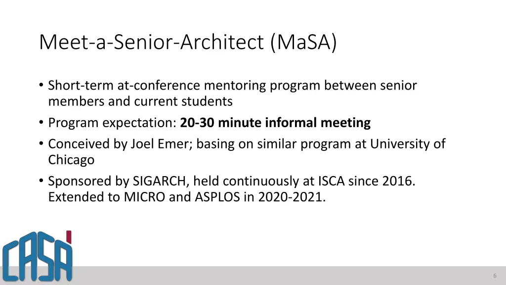 meet a senior architect masa