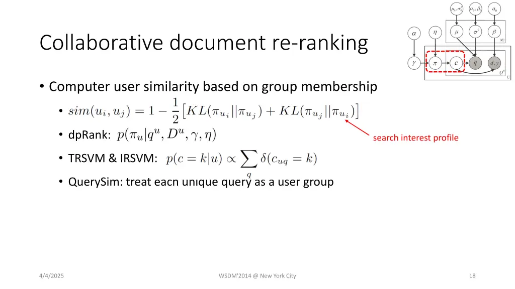 collaborative document re ranking