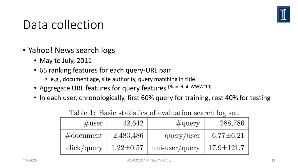 data collection