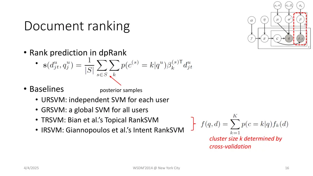 document ranking