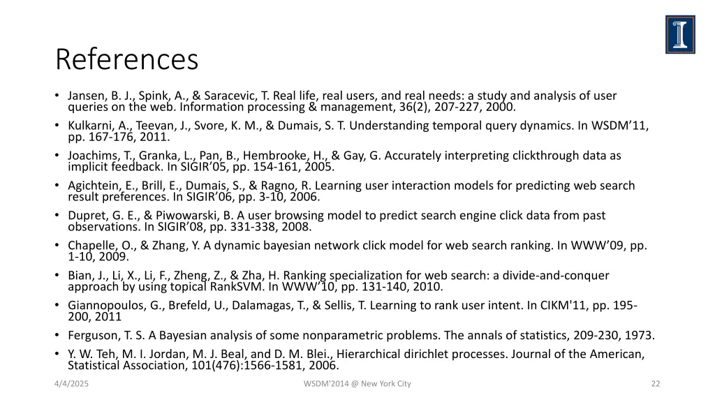 references