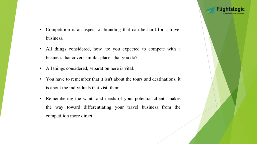 competition is an aspect of branding that