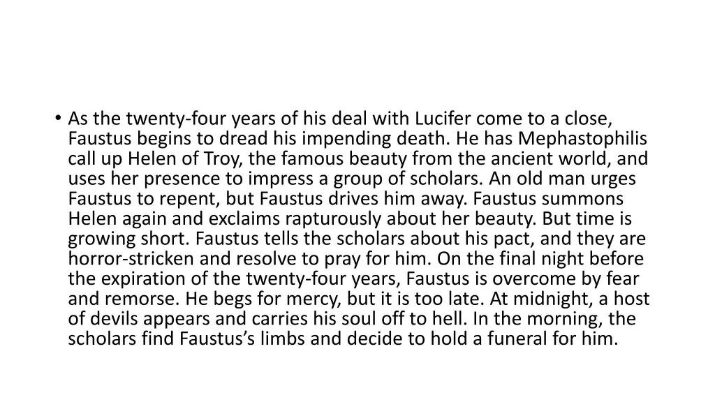 as the twenty four years of his deal with lucifer