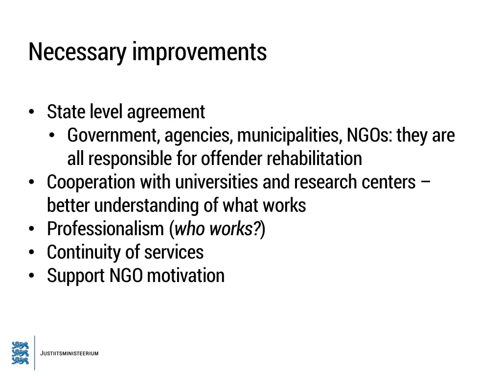 necessaryimprovements