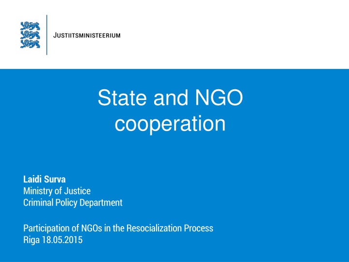 state and ngo cooperation