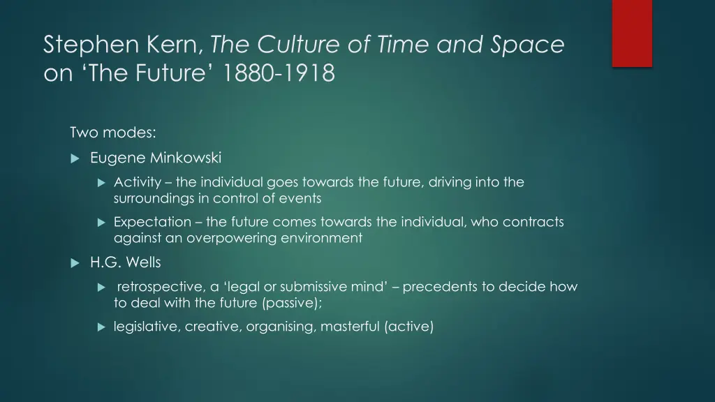 stephen kern the culture of time and space