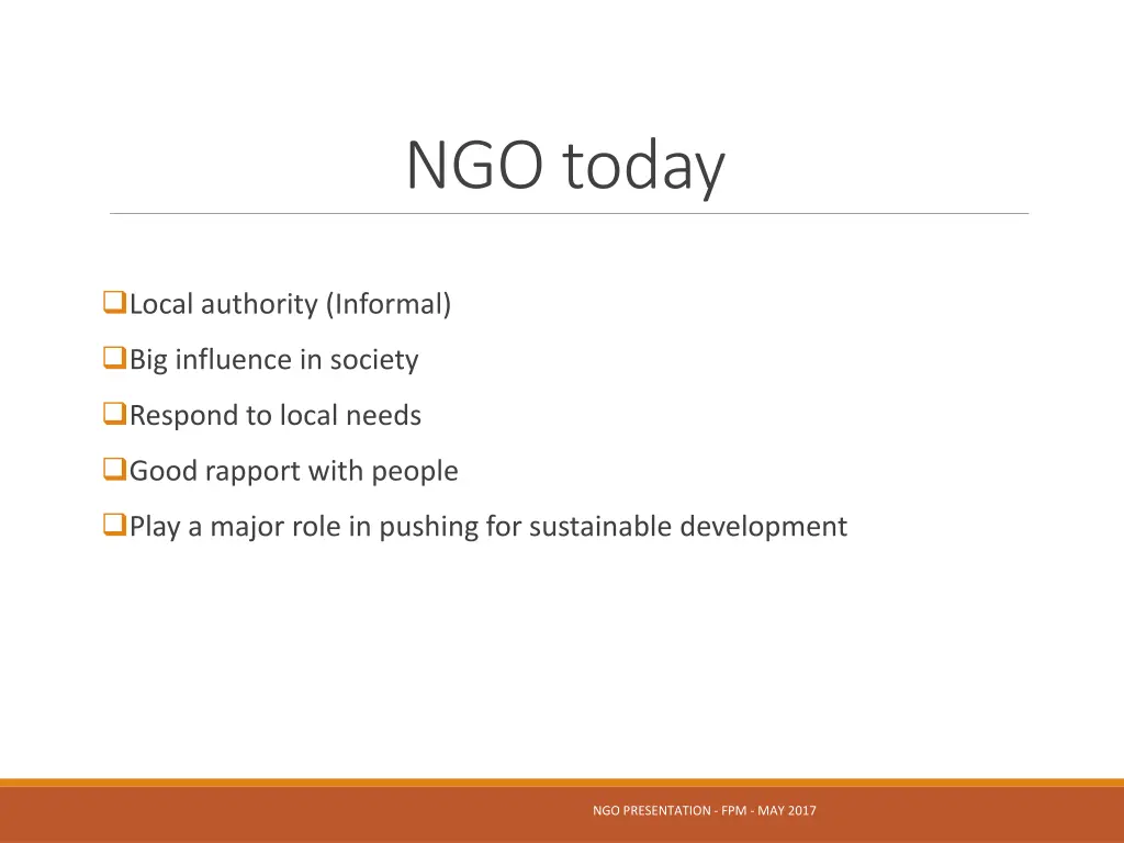ngo today
