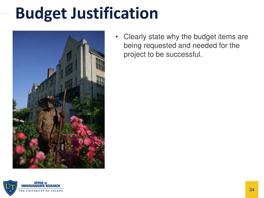 budget justification