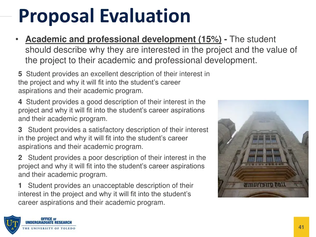 proposal evaluation 2