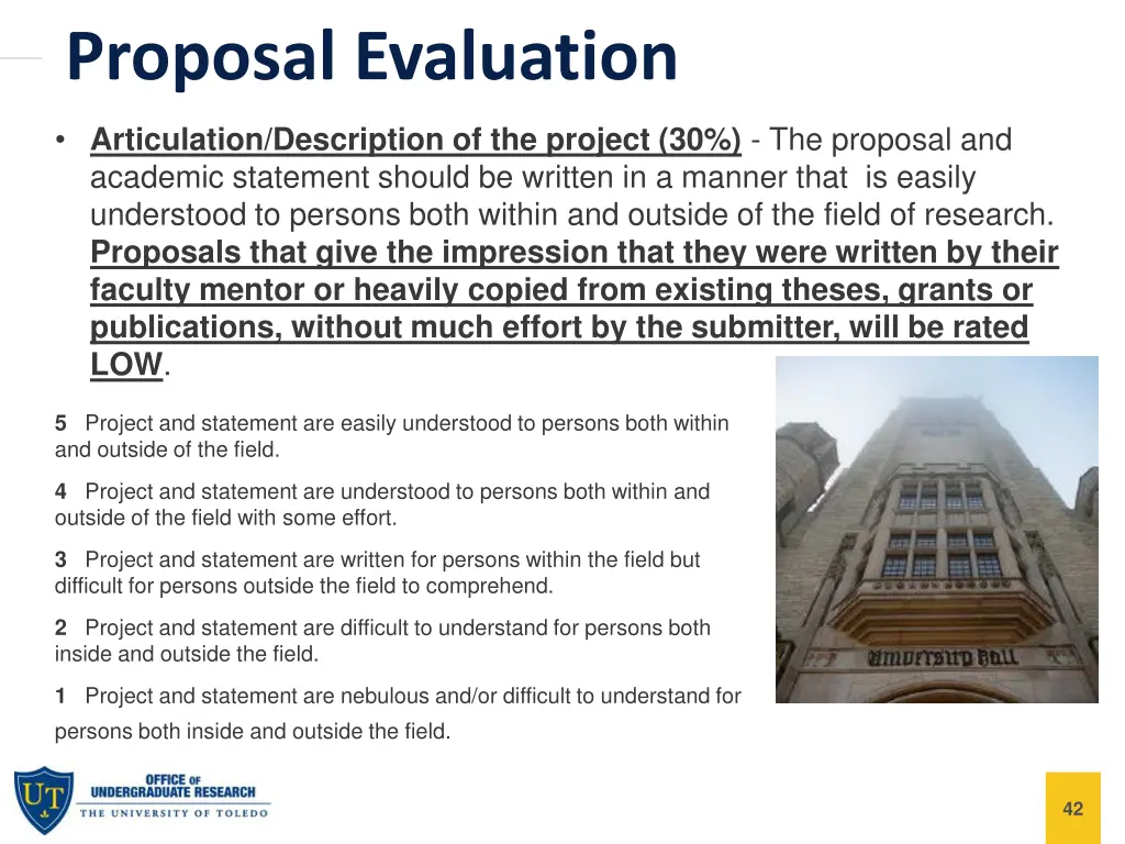 proposal evaluation 3