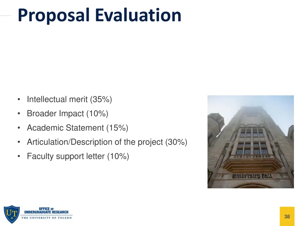 proposal evaluation
