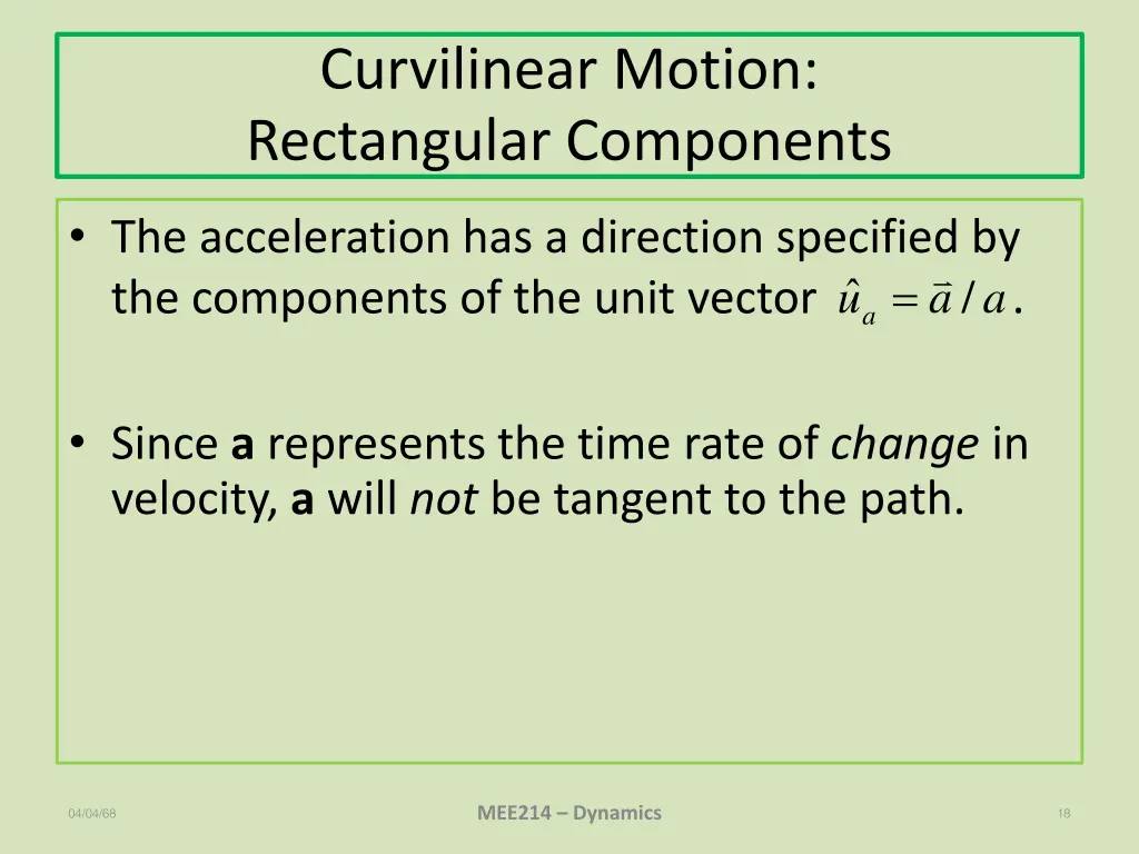 curvilinear motion rectangular components 3