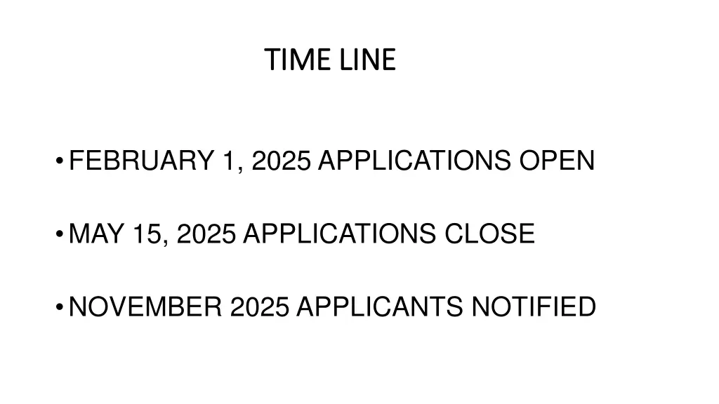 time line time line