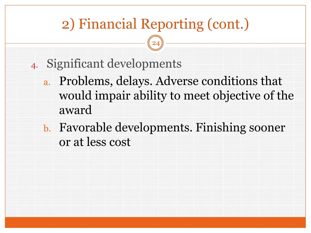 2 financial reporting cont 2