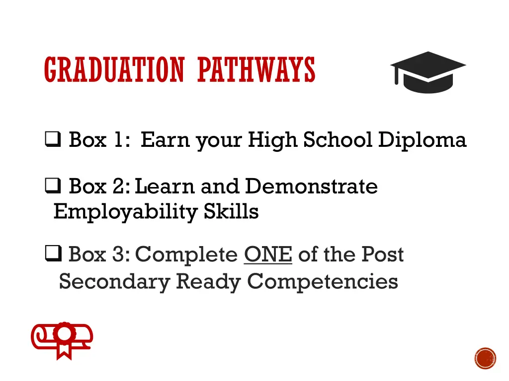 graduation pathways