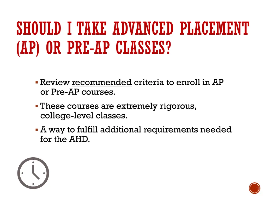 should i take advanced placement