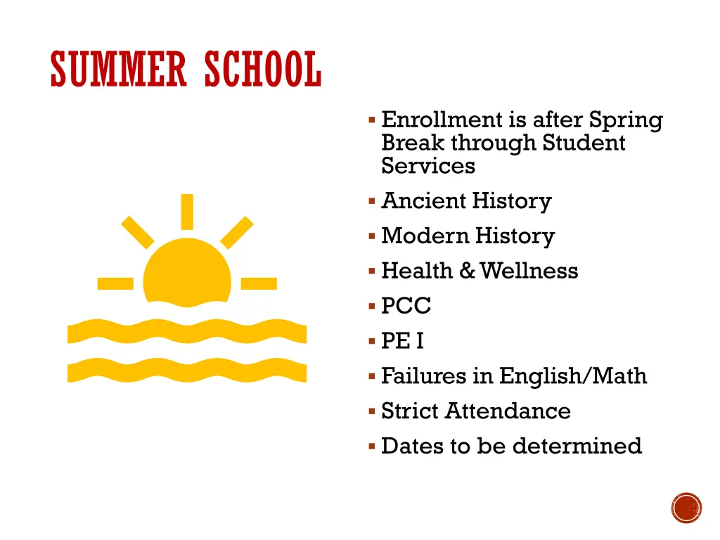summer school