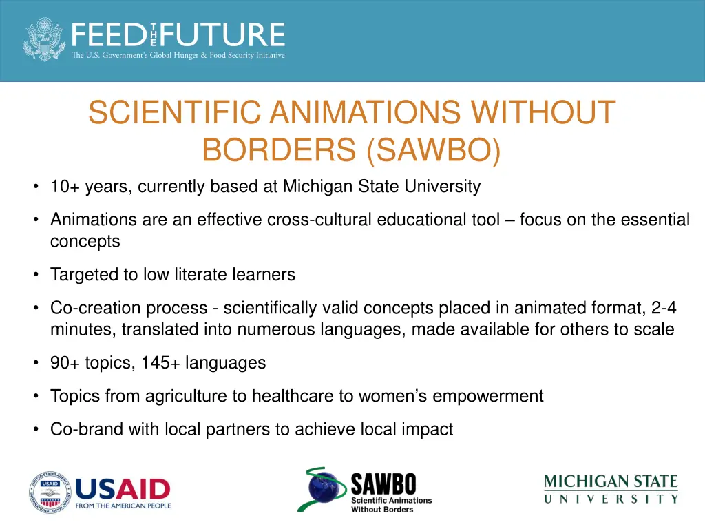 scientific animations without borders sawbo 1