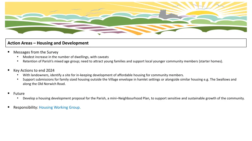action areas housing and development