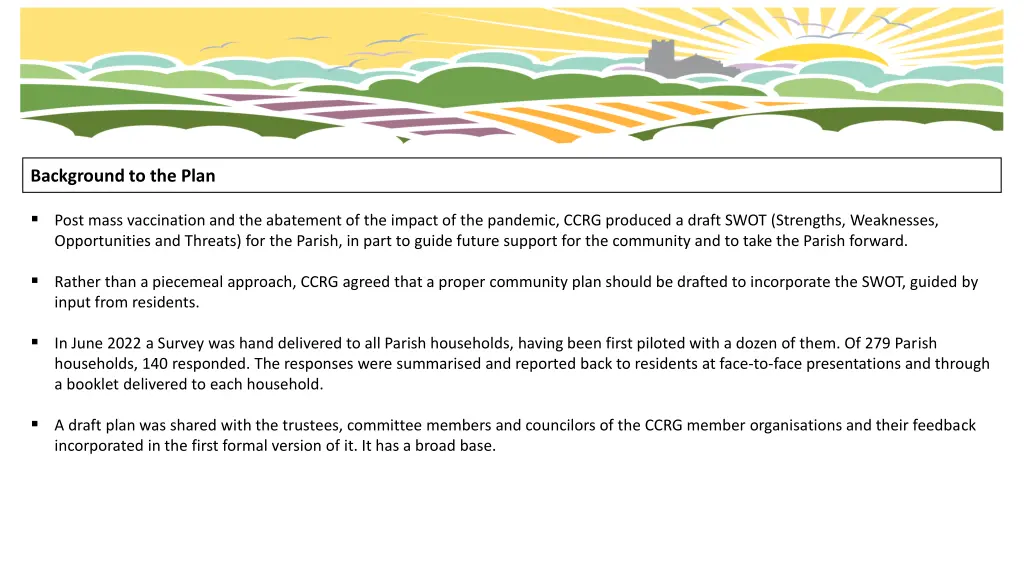 background to the plan