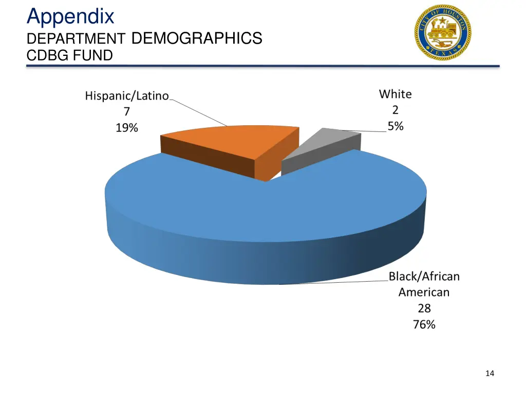 appendix department demographics cdbg fund