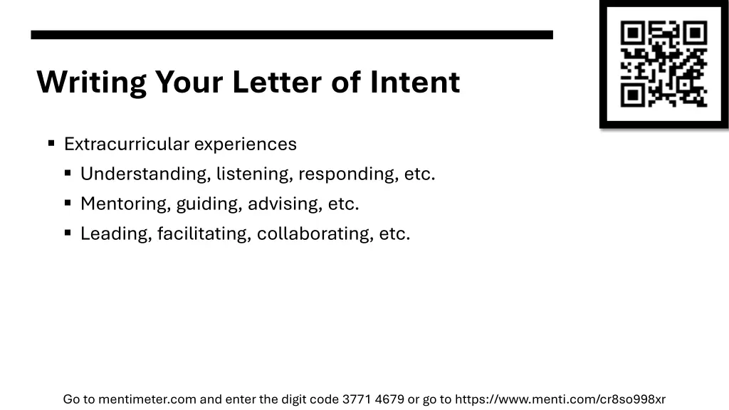 writing your letter of intent 10