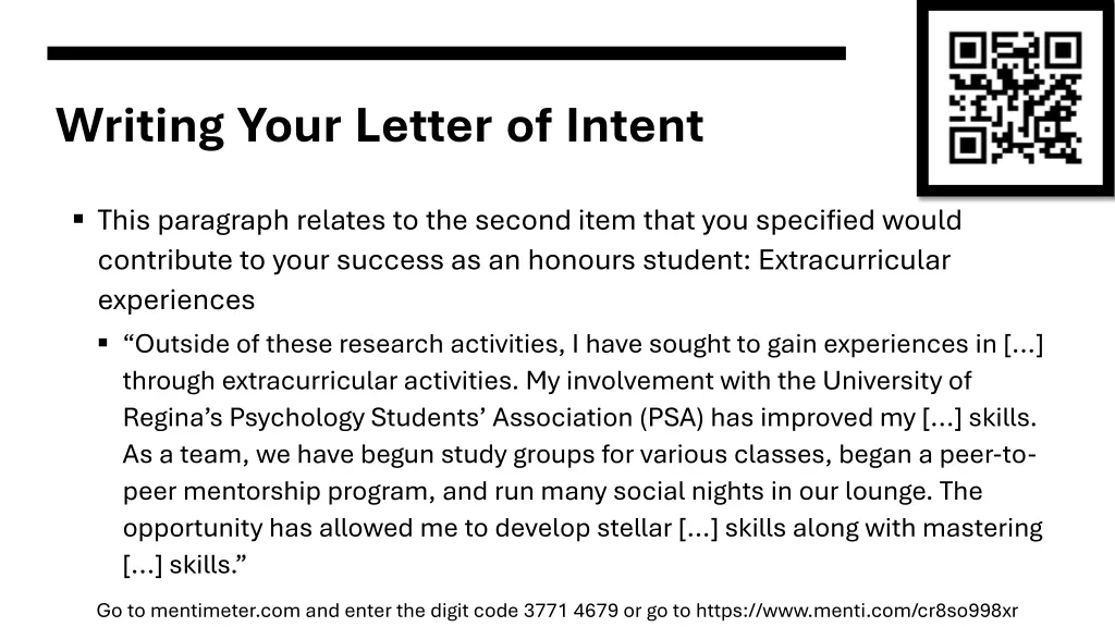 writing your letter of intent 7
